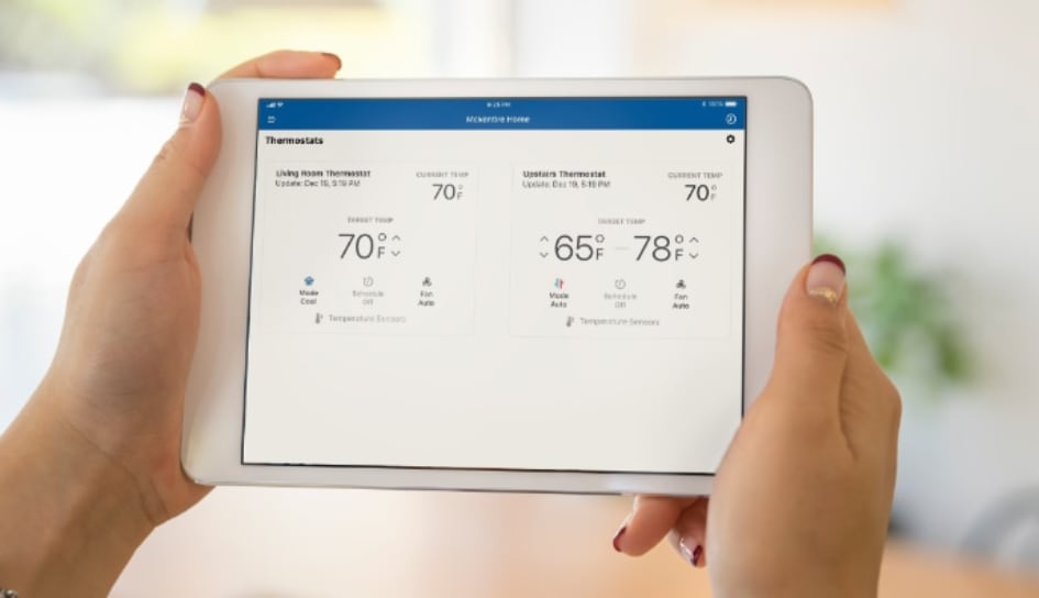 Thermostat control in St. Paul